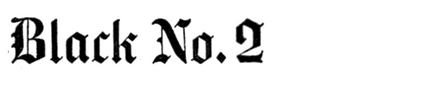 Black No. 2