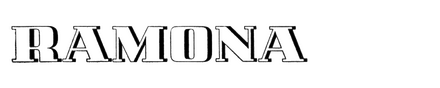 Ramona (Schriftguss)