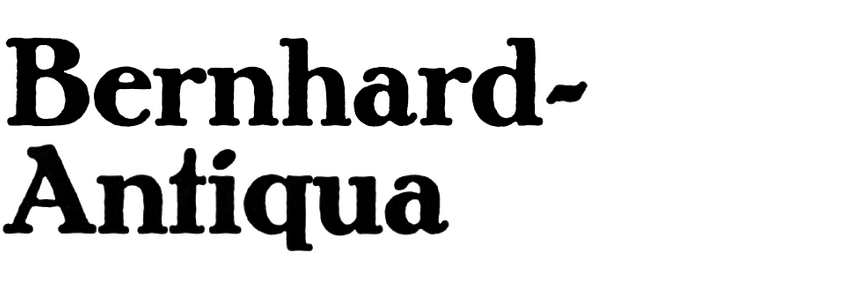 Bernhard-Antiqua