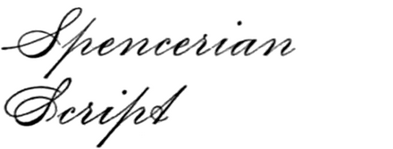 Spencerian Script