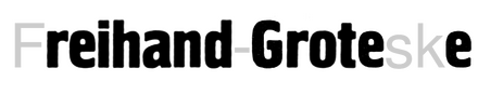 Freihand-Groteske
