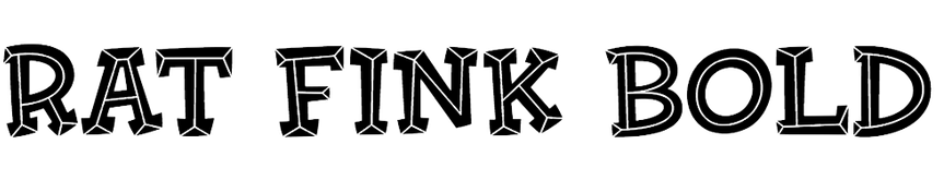 free rat fink font