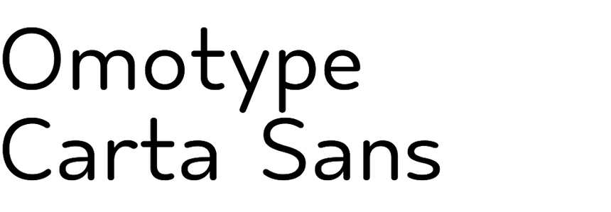 Omotype Carta Sans