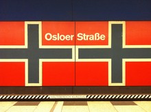 Berlin Metro Stop: Osloer Straße