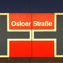 Berlin Metro Stop: Osloer Straße