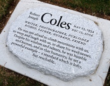 Robert Joseph Coles gravestone