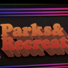 The “New Font Project” on <cite>Parks &amp; Recreation</cite>