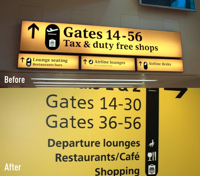 Heathrow Airport signs (2005–09) 1