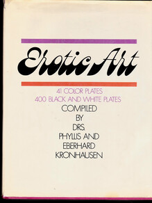 <cite>Erotic Art</cite> compiled by Drs. Phyllis and Eberhard Kronhausen
