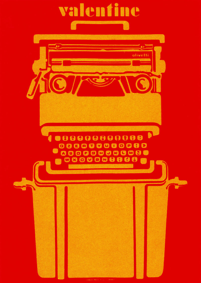 Olivetti Valentine poster