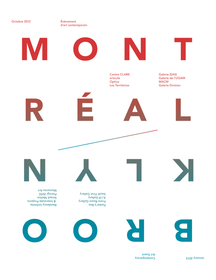 Brooklyn/Montreal Art Event