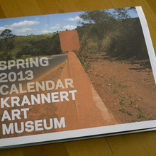 Krannert Art Museum Spring 2013 Calendar