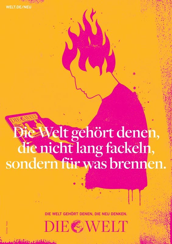 Die Welt poster campaign 2