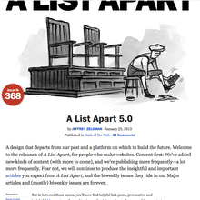 A List Apart 5.0