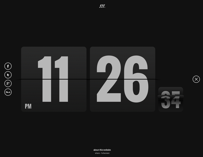 Form Follows Function – flip clock 3