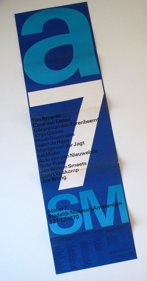 Atelier 7 Brochure for Stedelijk Museum 3