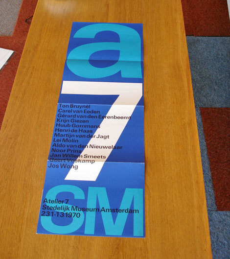 Atelier 7 Brochure for Stedelijk Museum 4