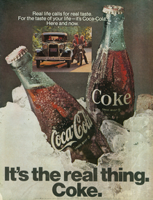 “It’s the real thing.” Coca-Cola Ads (1969–74)