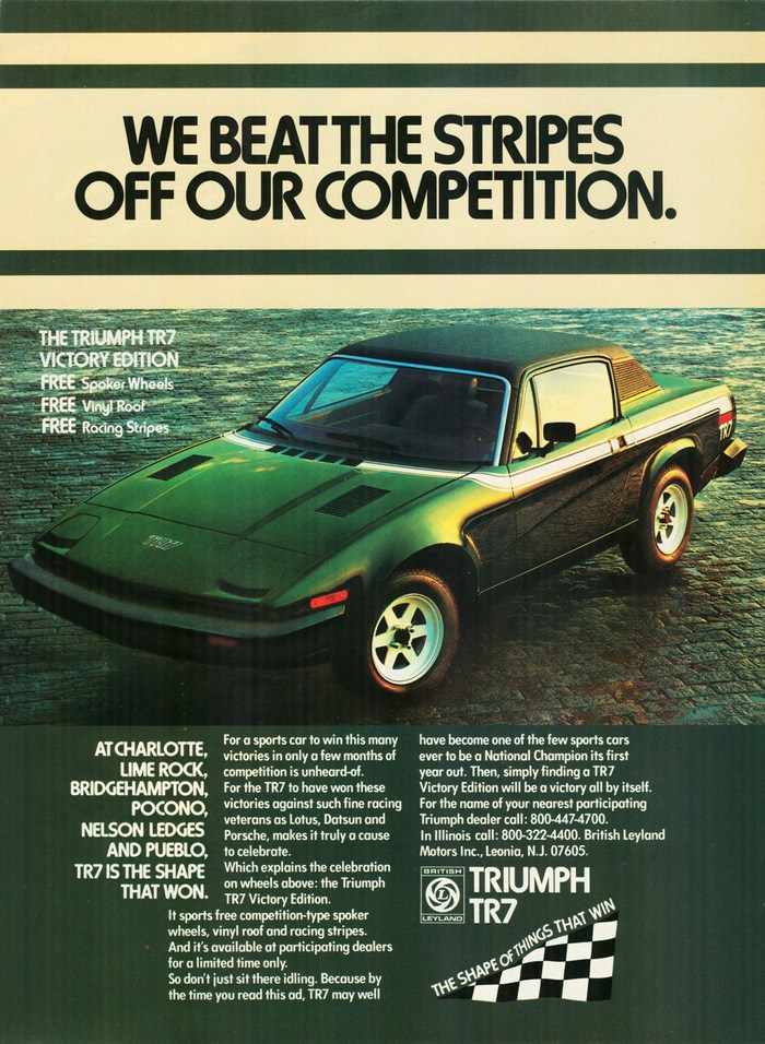 Triumph Automobile Ads (1977–80) 2