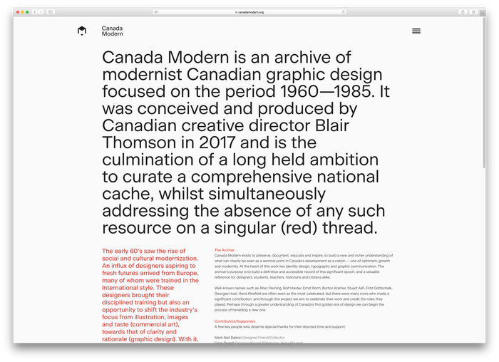 Canada Modern 4