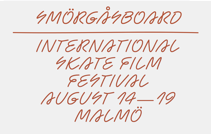 Smörgåsboard Skate Film Festival 2019 1