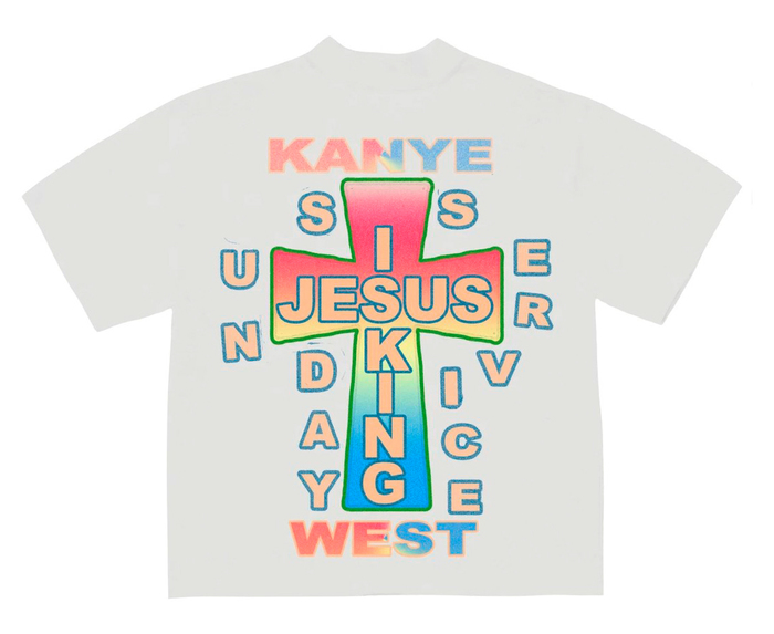 Kanye West’s Jesus Is King album art, movie poster and merchandise 12