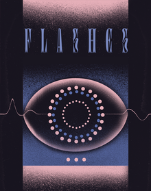 “Flashes” poster for AïOLI Gdańsk