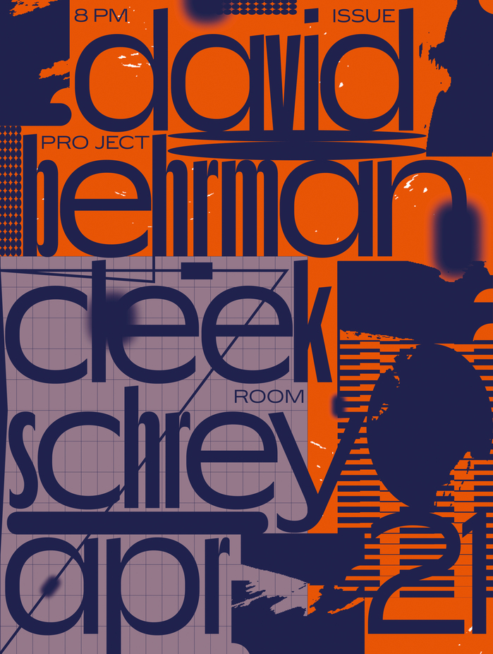 David Behrmann & Cleek Schrey, Issue Project Room, New York