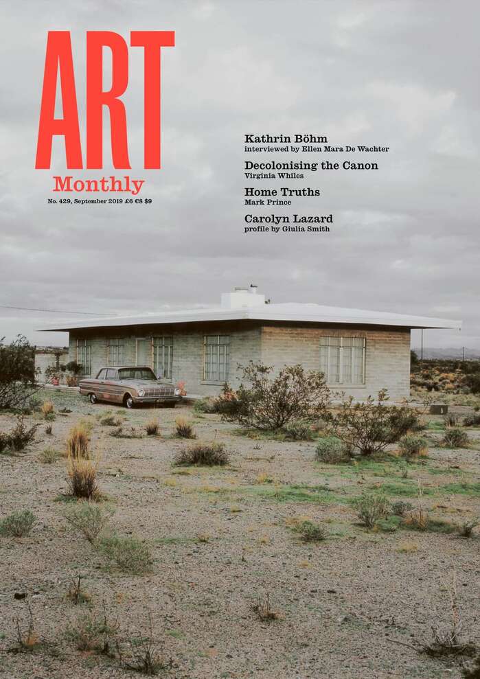 Art Monthly magazine, UK 1