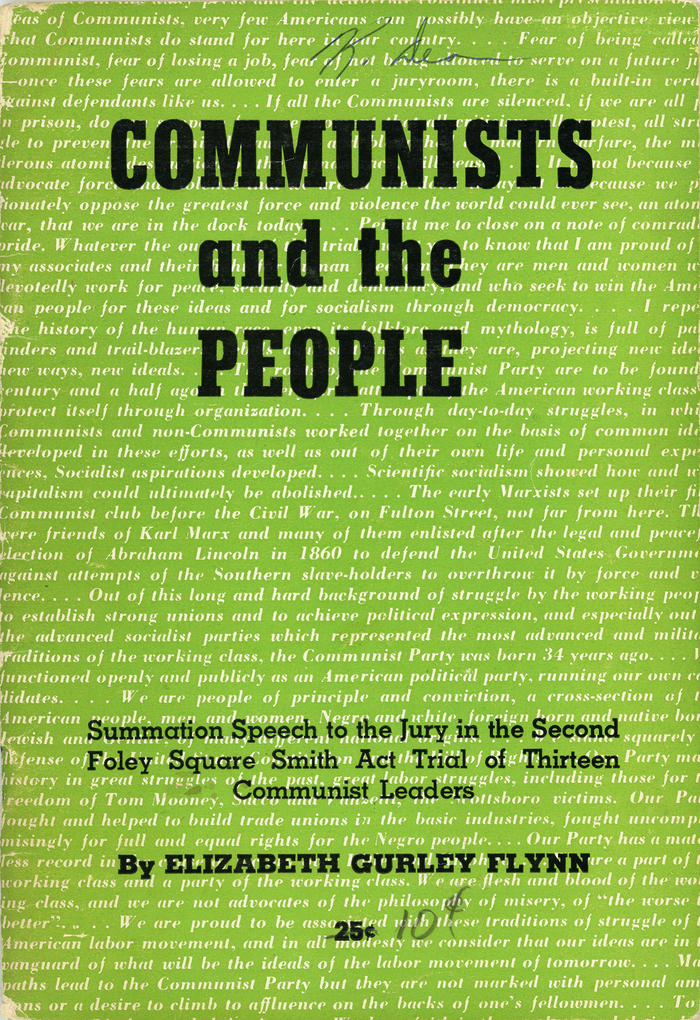 Communists and the People by Elizabeth Gurley Flynn