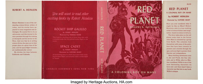 The back and the inner flaps of the jacket additionally feature . The blurb is typeset in ATF’s  Oldstyle.