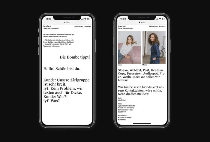 inyourface website 1