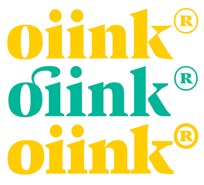 The logo (green) is made from something in between Pensum (bottom), the more spiky Display version (top) plus some manual modelling.