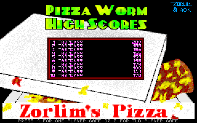 Pizza Worm 2