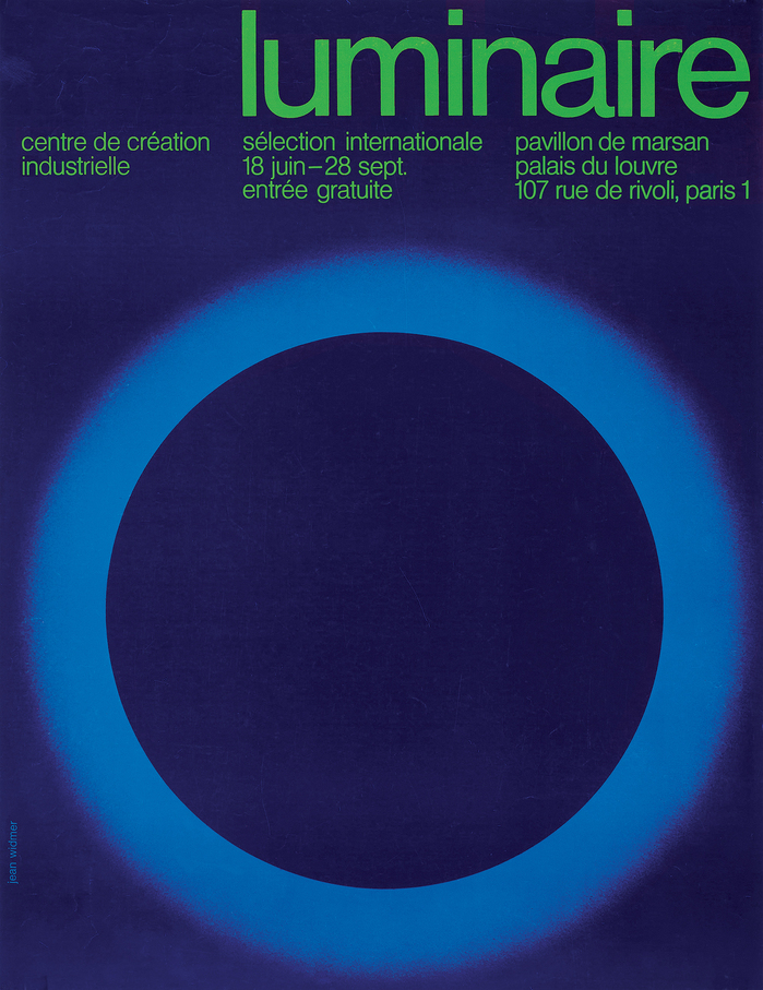 “Luminaire. Sélection internationale”, 1971.