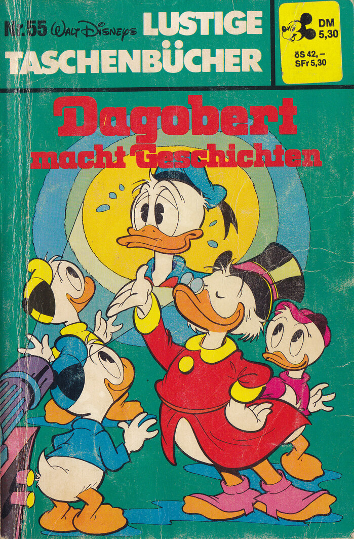 Nr. 55, Dagobert macht Geschichten (Walt Disney Productions, 1978; Ehapa-Verlag, 1978) ft. 