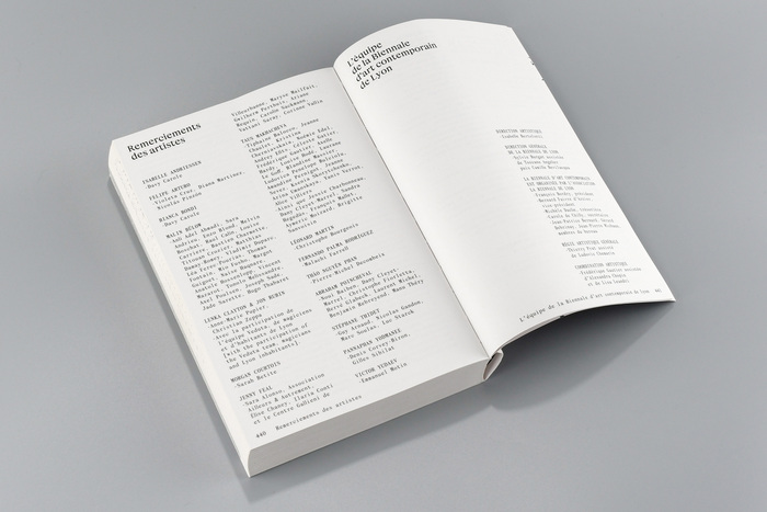 Lyon Contemporary Art Biennale catalog 7