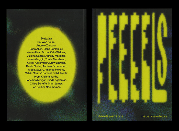 feeeels magazine, issue 1 – “fuzzy” 1