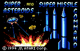 Super Asteroids and Super Missile Command 1