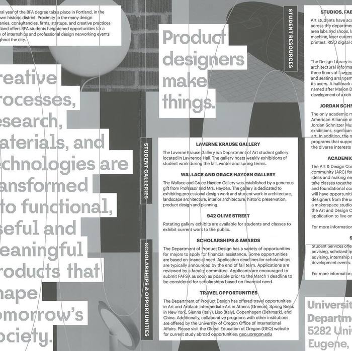 Product Design handbook, University of Oregon 3