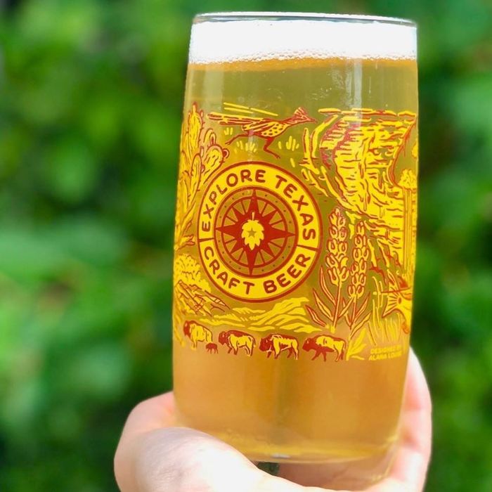 Explore Texas Craft Beer glasses 2