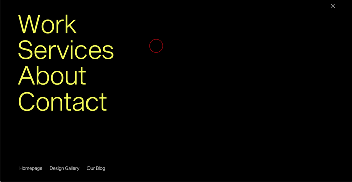 Delt portfolio website 4