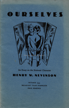 <cite>Ourselves. An Essay on the National Character</cite> by Henry W. Nevinson