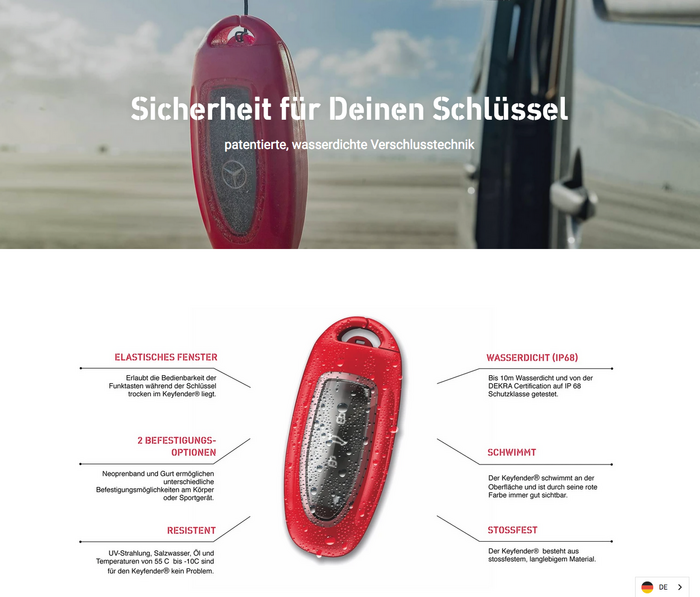 Keyfender brand design 8