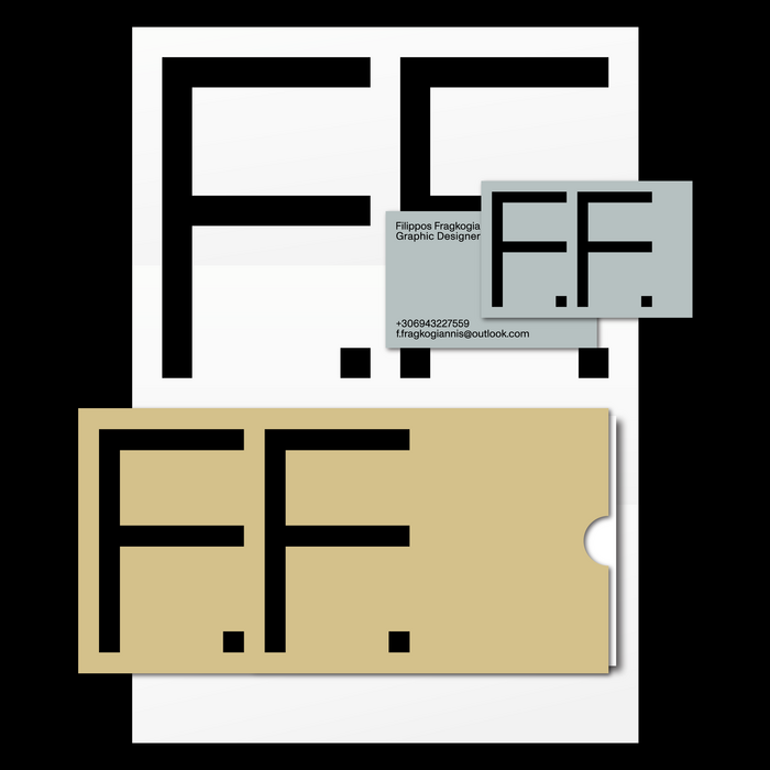 Filippos Fragkogiannis personal visual identity 2