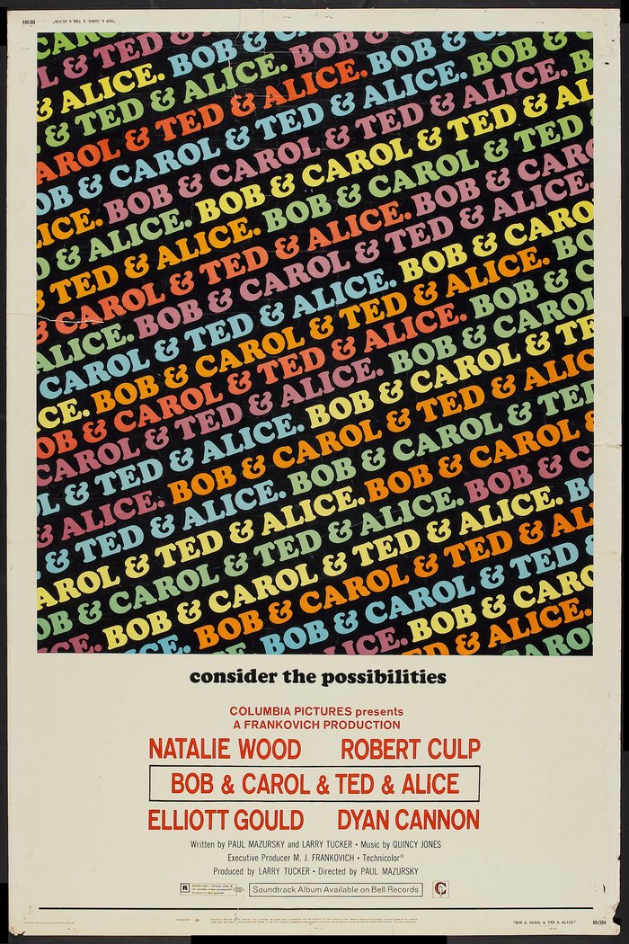 Bob &amp; Carol &amp; Ted &amp; Alice movie posters and soundtrack 5