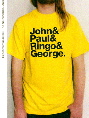 John &amp; Paul &amp; Ringo &amp; George / &amp;&amp;&amp; T-shirt 2