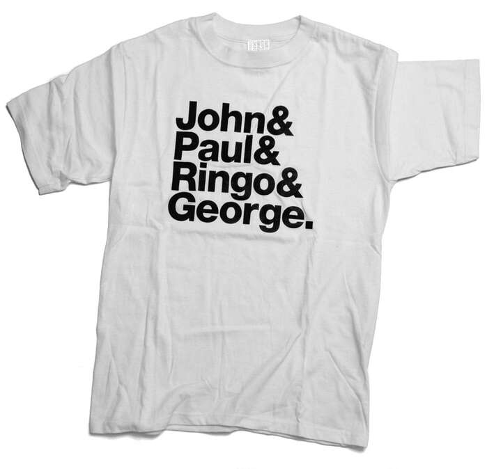 John &amp; Paul &amp; Ringo &amp; George / &amp;&amp;&amp; T-shirt 1