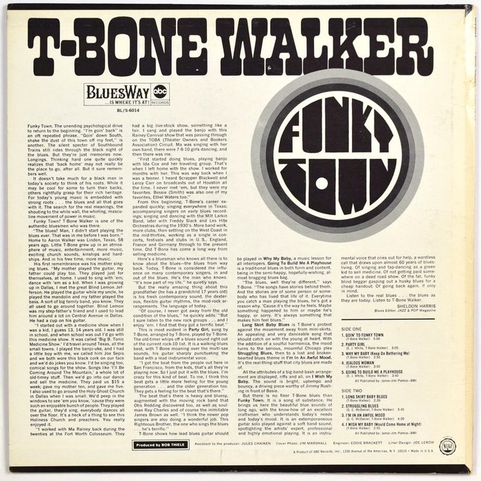 T-Bone Walker – Funky Town album art 2