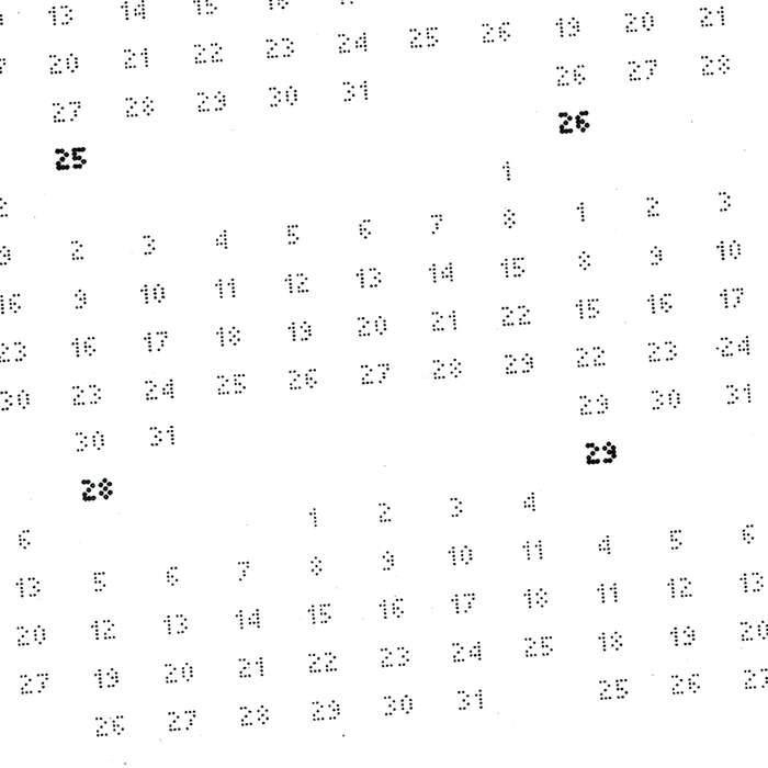 3,650 Days Calendar 2